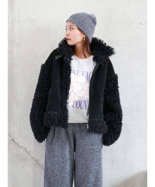 Ungrid（アングリッド）の「【WEB限定】フラワープリントスウェット（スウェット・レディース・イエロー/ライトグレー/チャコールグレー・FREE）」の22枚目の写真