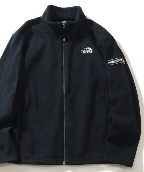 THE NORTH FACE(ザノースフェイス)の「【THE NORTH FACE/ザノースフェイス】FUZZY FLEECE JACKET/ファジー フリース ジャケット(ブルゾン・メンズ・アイボリー/ブラック/ダークネイビー・XL/L/S/M)」の3枚目の写真