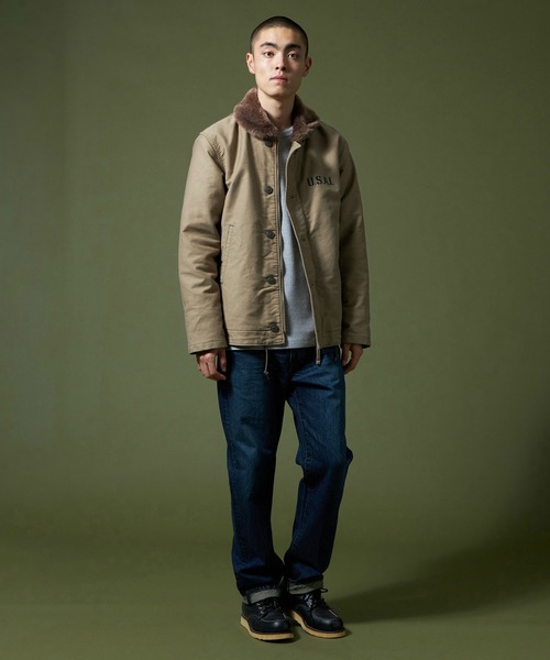 【セール】N-1 デッキジャケット JUNGLE CLOTH（ミリタリージャケット）｜ALPHA（アルファ）