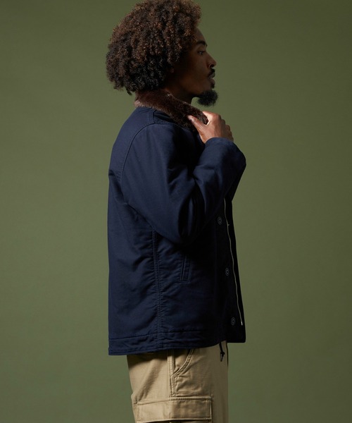 【セール】N-1 デッキジャケット JUNGLE CLOTH（ミリタリージャケット）｜ALPHA（アルファ）