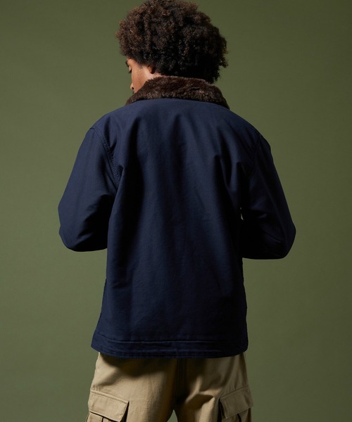 【セール】N-1 デッキジャケット JUNGLE CLOTH（ミリタリージャケット）｜ALPHA（アルファ）