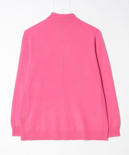 STUDIO PICONE(スタジオピッコーネ)の「カシミヤ100%タートルネックニットプルオーバー(ニット/セーター・レディース・ピンク/ブラック/グリーン/ホワイト/パープル・M/L)」の6枚目の写真