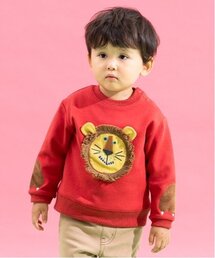 kladskap | ライオンアップリケトレーナー(スウェット)