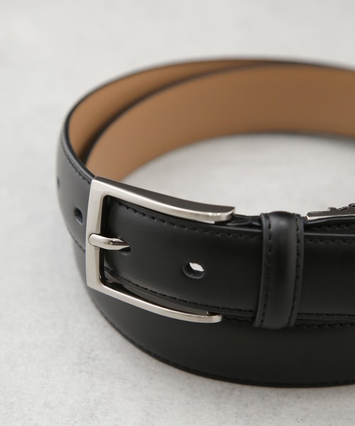 NANO universe（ナノユニバース）の「スプリットレザーベルト 1（ベルト・メンズ・ブラック/キャメル/ブラウン・FREE）」の5枚目の写真