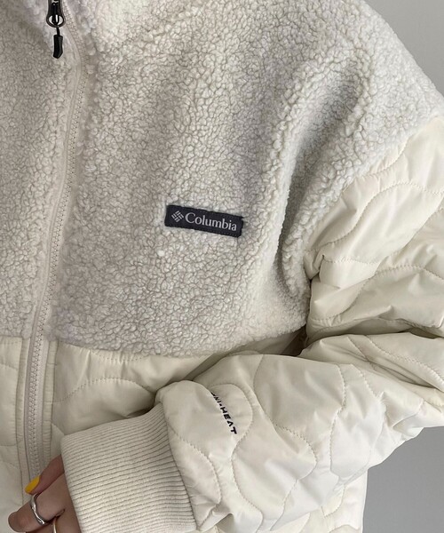 Columbia（コロンビア）の「【Columbia/コロンビア】クリスタルベンドインシュレーテッド ジャケット（ダウンジャケット/コート・レディース・オフホワイト/グリーン/ブラウン・M）」の11枚目の写真