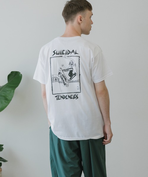 SUICIDAL TENDENCIES TS 8 Skater + Sticker Tシャツ