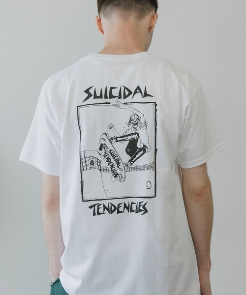 SUICIDAL TENDENCIES TS 8 Skater + Sticker Tシャツ