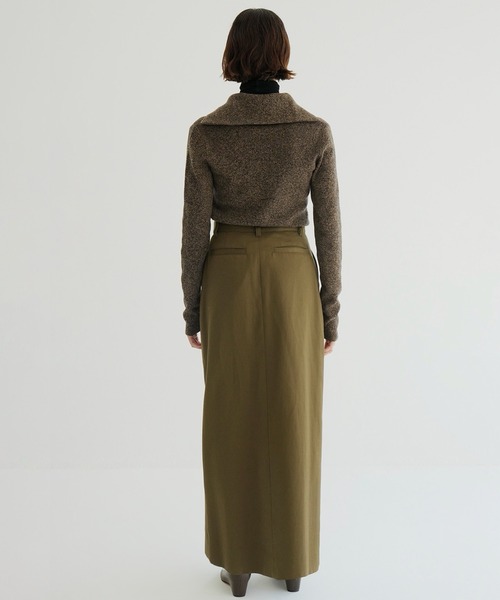 クラネ　スカート CLANE スカート 「CLANE/クラネ」FRONT ZIP FLARE SKIRT