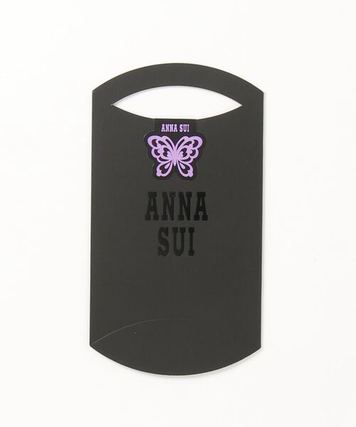 ANNA SUI（アナスイ）の「シルバー スネークモチーフ ピアス（ピアス（両耳用）・レディース・レッド・ONE SIZE）」の6枚目の写真