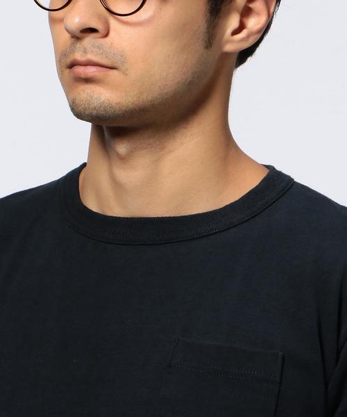 Champion(チャンピオン)の「<CHAMPION(チャンピオン)> POCKET TEE 1◆(Tシャツ/カットソー・メンズ・ホワイト/ネイビー・MEDIUM/X-LARGE/LARGE)」の7枚目の写真