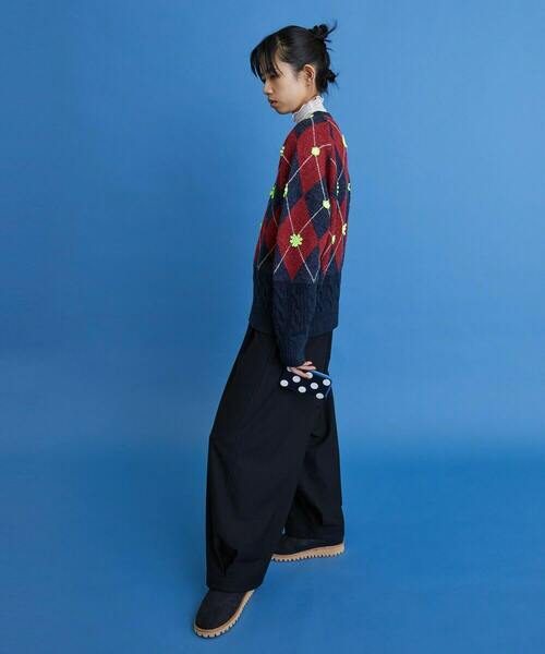 FRAPBOIS（フラボア）の「フラグメンドット フラグメントケース（財布・レディース・ブラック/ベージュ・FREE）」の12枚目の写真