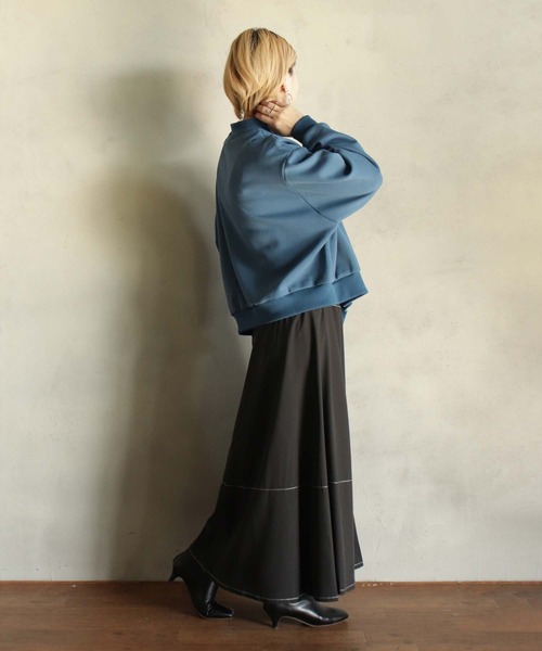 【セール】ニットソー×カットT（Tシャツ/カットソー）｜BITTOKO（ビットコ）