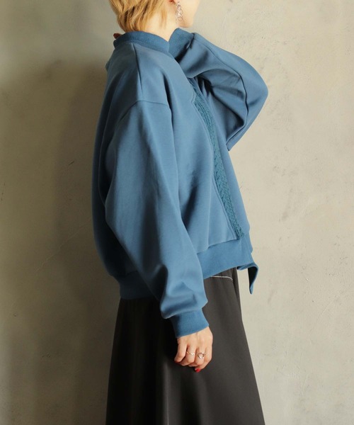 【セール】ニットソー×カットT（Tシャツ/カットソー）｜BITTOKO（ビットコ）