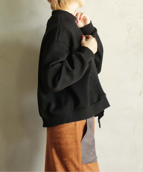 【セール】ニットソー×カットT（Tシャツ/カットソー）｜BITTOKO（ビットコ）