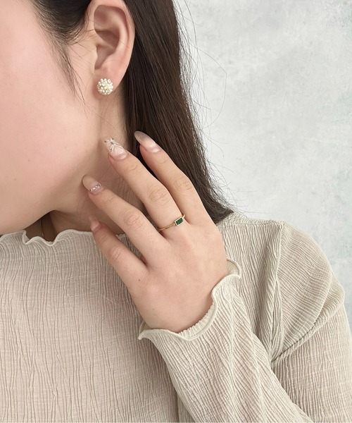 Burner(バーナー)の「【OKUOKU 0909】サークル スクエア ミニストーン カラフル リング oku-ring-719565146300-13 N(リング・レディース・ホワイト系その他/グリーン系その他/レッド系その他/ブラウン系その他/レッド系その他2/ホワイト系その他2/ブラウン系その他2/グリーン系その他2・US 6/US7/US 8)」の20枚目の写真