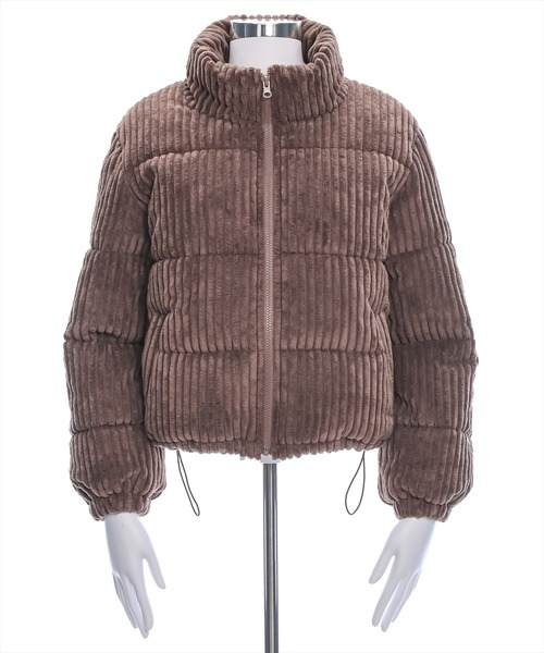 clear（クリア）の「コーデュロイ中綿アウター [レトロ上品　もこもこ感]≪2024AW新作≫（その他アウター・レディース・アイボリー/ピンク/サックスブルー/ブラウン・F）」の20枚目の写真