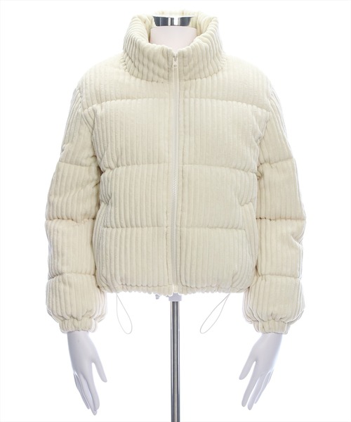 clear（クリア）の「コーデュロイ中綿アウター [レトロ上品　もこもこ感]≪2024AW新作≫（その他アウター・レディース・アイボリー/ピンク/サックスブルー/ブラウン・F）」の19枚目の写真