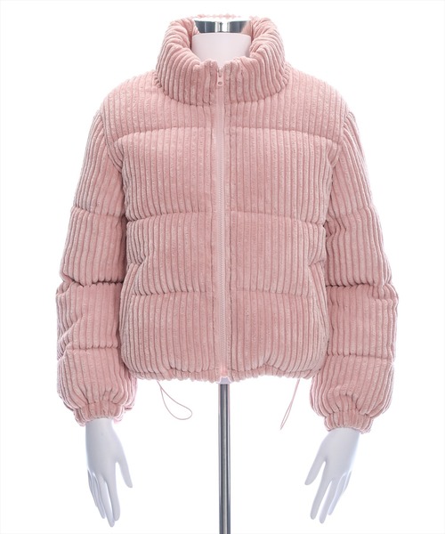 clear（クリア）の「コーデュロイ中綿アウター [レトロ上品　もこもこ感]≪2024AW新作≫（その他アウター・レディース・アイボリー/ピンク/サックスブルー/ブラウン・F）」の18枚目の写真