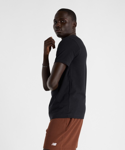 NEW BALANCE(ニューバランス)の「Sport Jersey ショートスリーブTシャツ(Tシャツ/カットソー・メンズ・ホワイト/ネイビー/ブラック・XX-LARGE/X-LARGE/LARGE/MEDIUM/SMALL)」の9枚目の写真