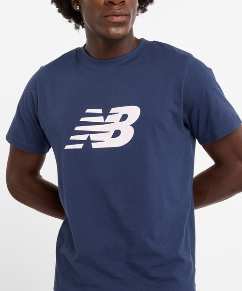 NEW BALANCE(ニューバランス)の「Sport Jersey ショートスリーブTシャツ(Tシャツ/カットソー・メンズ・ホワイト/ネイビー/ブラック・XX-LARGE/X-LARGE/LARGE/MEDIUM/SMALL)」の16枚目の写真