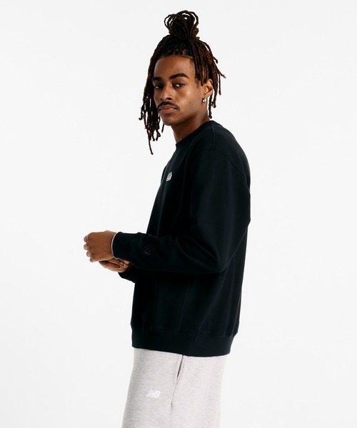 NEW BALANCE（ニューバランス）の「Athletics 9060 Grey Day スウェットクルー（スウェット・メンズ・ブラック/インディゴブルー・XX-LARGE/X-LARGE/LARGE/MEDIUM/SMALL）」の13枚目の写真