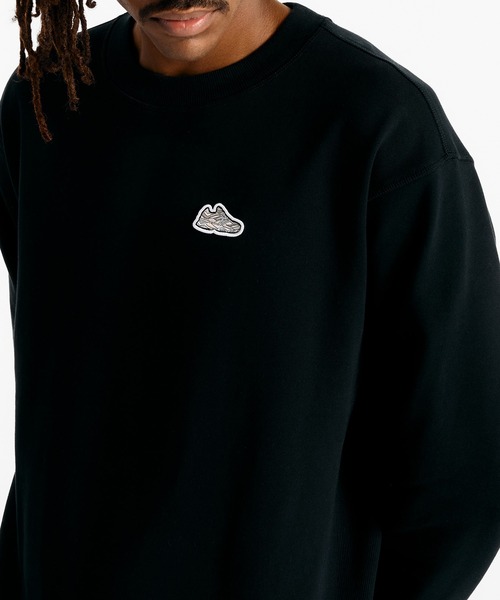 NEW BALANCE（ニューバランス）の「Athletics 9060 Grey Day スウェットクルー（スウェット・メンズ・ブラック/インディゴブルー・XX-LARGE/X-LARGE/LARGE/MEDIUM/SMALL）」の4枚目の写真