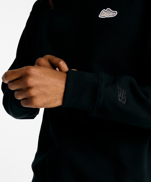 NEW BALANCE（ニューバランス）の「Athletics 9060 Grey Day スウェットクルー（スウェット・メンズ・ブラック/インディゴブルー・XX-LARGE/X-LARGE/LARGE/MEDIUM/SMALL）」の5枚目の写真