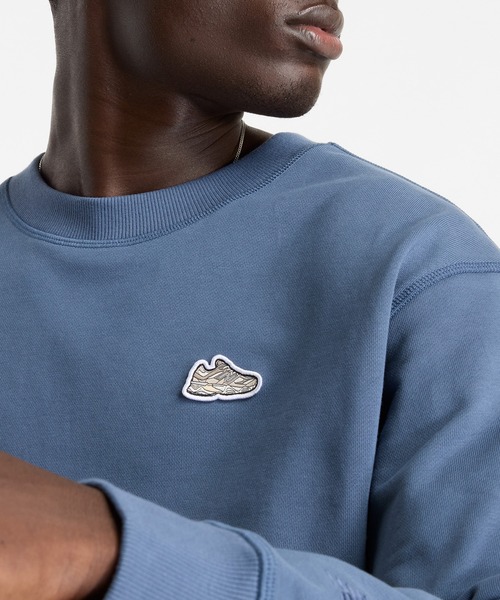 NEW BALANCE（ニューバランス）の「Athletics 9060 Grey Day スウェットクルー（スウェット・メンズ・ブラック/インディゴブルー・XX-LARGE/X-LARGE/LARGE/MEDIUM/SMALL）」の9枚目の写真