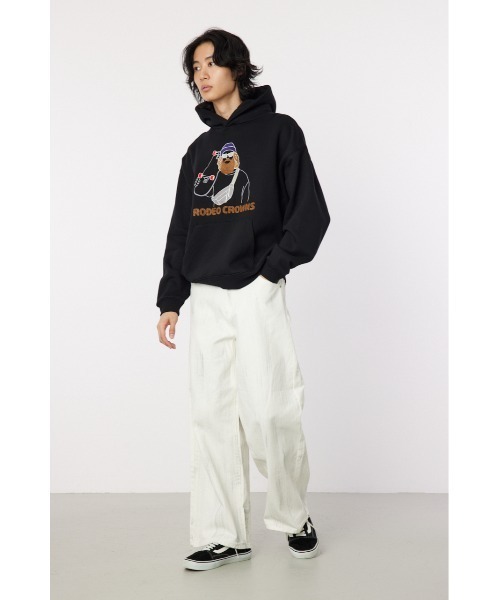 RODEO CROWNS WIDE BOWL(ロデオクラウンズワイドボウル)の「foiled デニムパンツ(デニムパンツ・メンズ・ライトブルー/ブラック/ホワイト・LARGE/MEDIUM)」の7枚目の写真