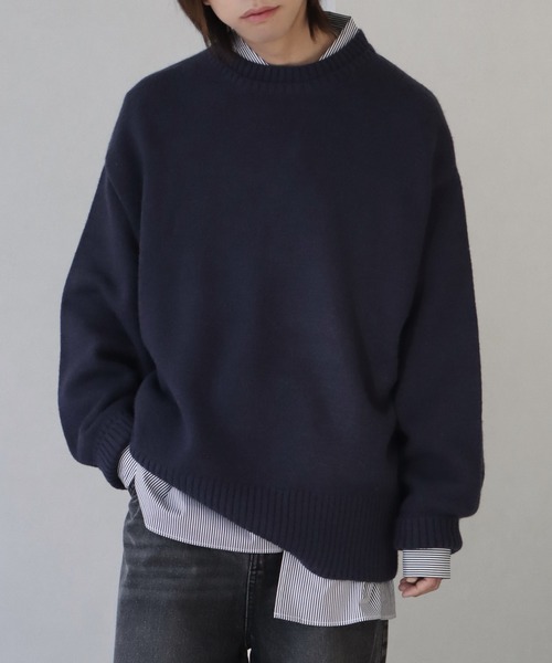 welise（ウェライズ）の「【welise/ウェライズ】KAKECHIGAI- アシンメトリーシャツ（シャツ/ブラウス・メンズ・ホワイト/ブラック/ブラック系その他・M/L）」の22枚目の写真