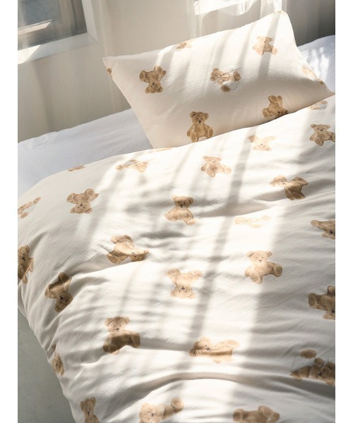 Sleep】ベア柄2点セット（ダブル）（寝具）｜gelato pique Sleep