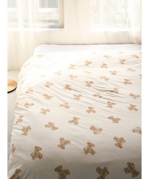 Sleep】ベア柄2点セット（ダブル）（寝具）｜gelato pique Sleep