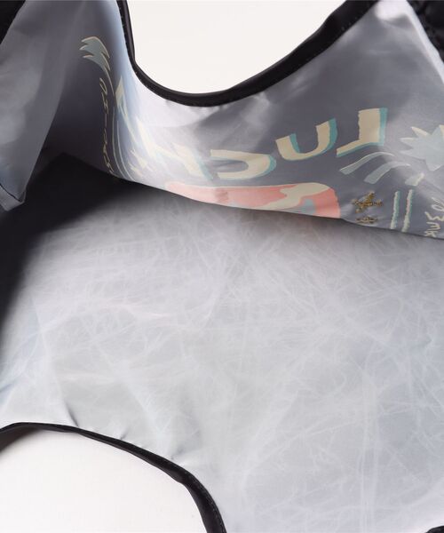 チチカカ(チチカカ)の「刺繍入りパラコードハンドルトート(トートバッグ・レディース・ブルーグリーン/ネイビー/オレンジ/ブラック・FREE)」の7枚目の写真