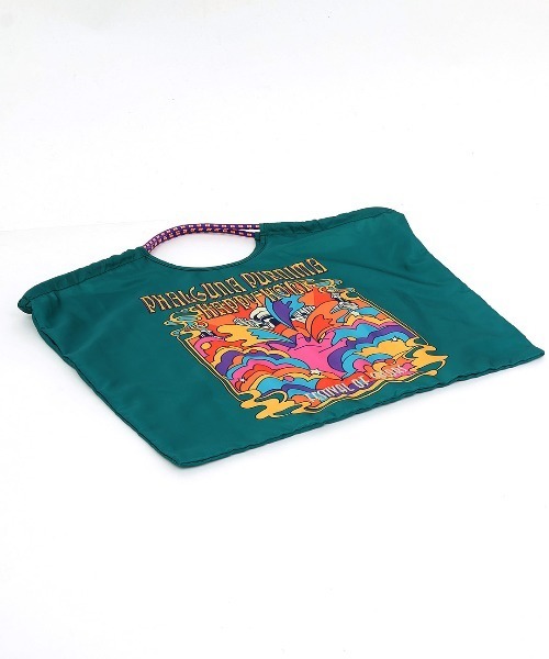 チチカカ(チチカカ)の「刺繍入りパラコードハンドルトート(トートバッグ・レディース・ブルーグリーン/ネイビー/オレンジ/ブラック・FREE)」の20枚目の写真