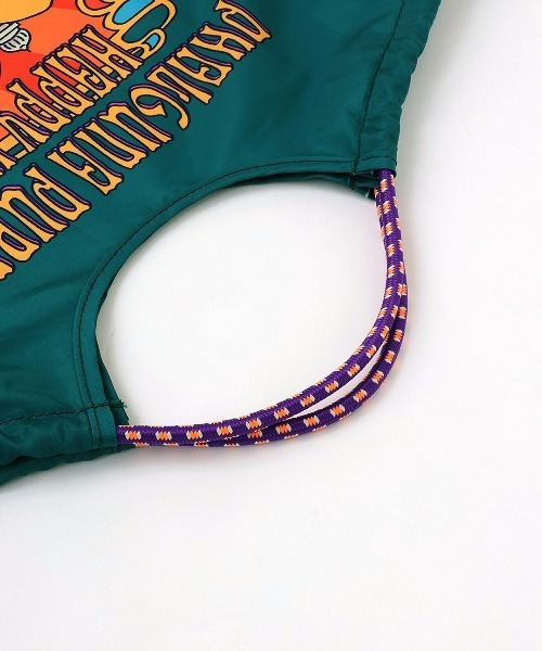 チチカカ(チチカカ)の「刺繍入りパラコードハンドルトート(トートバッグ・レディース・ブルーグリーン/ネイビー/オレンジ/ブラック・FREE)」の21枚目の写真