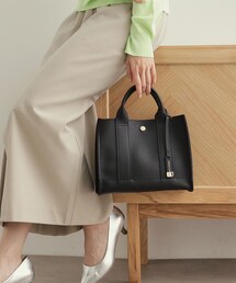 OPAQUE.CLIP | 【軽量/2WAY】スクエアミドルトートバッグ(トートバッグ)