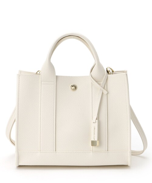 OPAQUE.CLIP(オペークドットクリップ)の「【軽量/2WAY】スクエアミドルトートバッグ(トートバッグ・レディース・イエロー系その他/ブラック/アイボリー・00)」の17枚目の写真