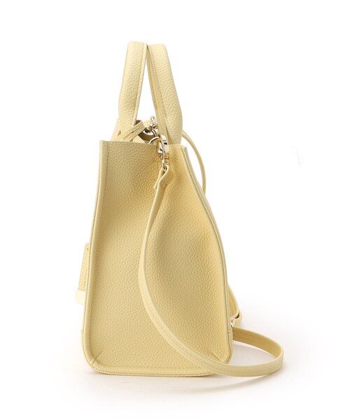 OPAQUE.CLIP(オペークドットクリップ)の「【軽量/2WAY】スクエアミドルトートバッグ(トートバッグ・レディース・イエロー系その他/ブラック/アイボリー・00)」の14枚目の写真