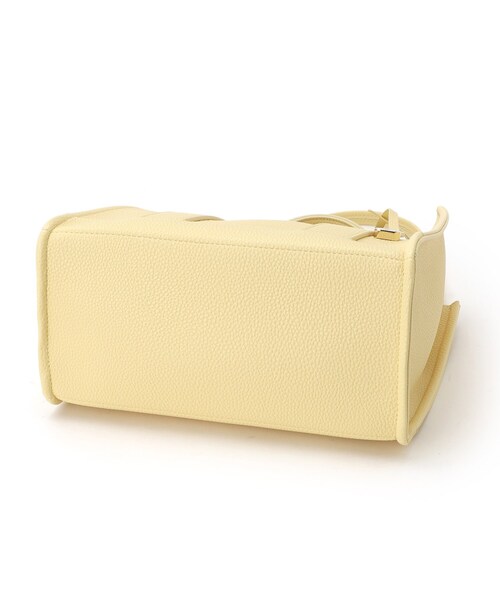 OPAQUE.CLIP(オペークドットクリップ)の「【軽量/2WAY】スクエアミドルトートバッグ(トートバッグ・レディース・イエロー系その他/ブラック/アイボリー・00)」の12枚目の写真