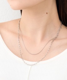 CIAOPANIC TYPY | 【2025年S/S新作】lilステンレス2連ネックレス(ネックレス)