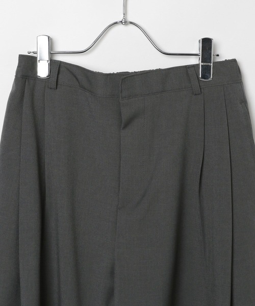 3.3 Field Trip （3.3フィールドトリップ）の「3.3 Field Trip／ユニークパンツ（スラックス・メンズ・チャコール/ブラック・FREE）」の4枚目の写真