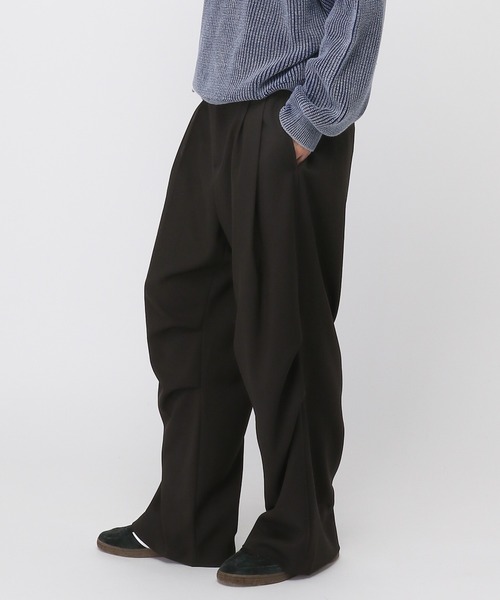 3.3 Field Trip （3.3フィールドトリップ）の「3.3 Field Trip／ユニークパンツ（スラックス・メンズ・チャコール/ブラック・FREE）」の15枚目の写真