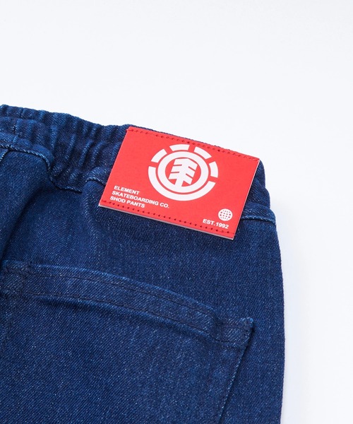 ELEMENT(エレメント)の「ELEMENT キッズ SHOD PANTS STD YOUTH ロングパンツ 【2025年春夏モデル】/エレメントキッズウエストゴムデニムパンツ(デニムパンツ・キッズ・インディゴブルー/ライトインディゴブルー・SMALL/MEDIUM/LARGE/X-LARGE)」の6枚目の写真