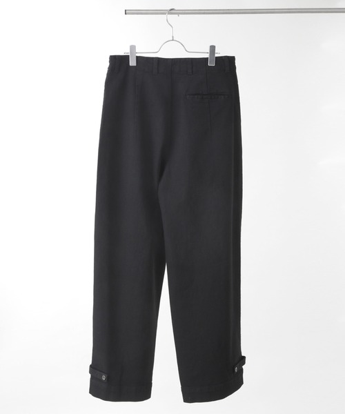 NANO universe（ナノユニバース）の「「Te Ni Wo Ha」nano・universe×片岡 健太(sumika)別注/11ozブラックデニムワイドパンツ（デニムパンツ・メンズ・ブラック・S/M/L/XL/XS）」の10枚目の写真