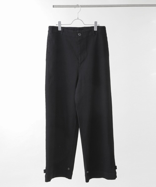片岡 健太（sumika）ブラックデニムワイドパンツ OneMall provides Zozotown products: 「Te Ni Wo Ha」nano