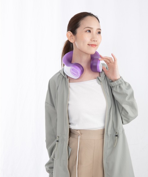 GLOBAL JAPAN（グローバルジャパン）の「かちわりIcyNeck（アウトドアグッズ・レディース・パープル/ピンク/ホワイト/ブルー・F）」の2枚目の写真