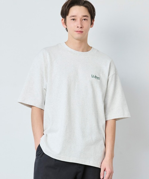 L.L.Bean（エルエルビーン）の「【JAPAN EDITION】ユニオン・ショートスリーブ・ティ（Tシャツ/カットソー・メンズ・ネイビー/ライトグレー/ホワイト/ダークグリーン・SMALL/MEDIUM/LARGE/X-LARGE）」の17枚目の写真