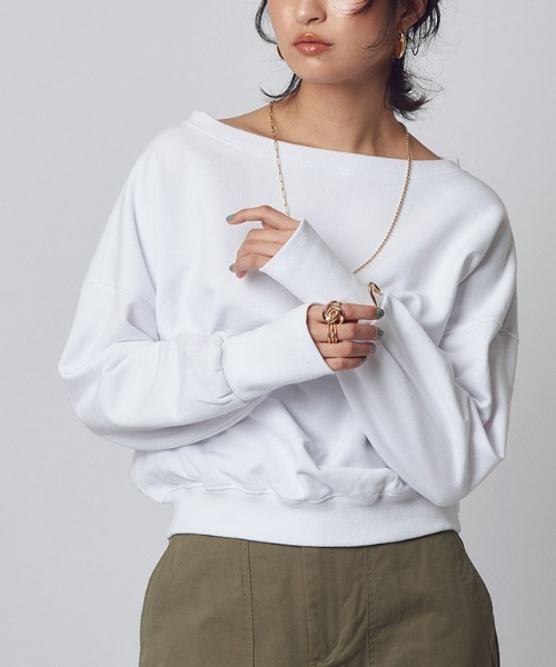 RASW]ボートネックスウェット（スウェット）｜RASW（ラス）の