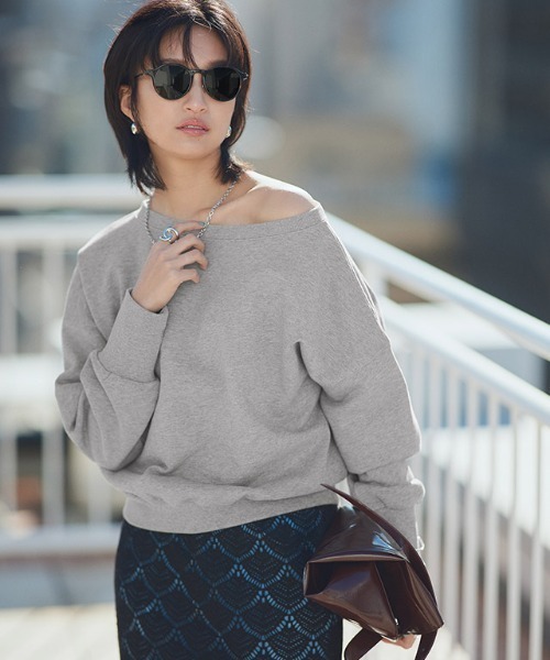 ボートネックスウェット RASW]ボートネックスウェット（スウェット）｜RASW（ラス）の