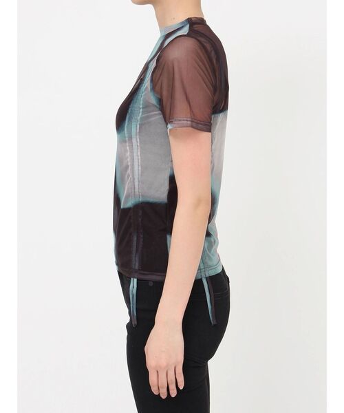 セール】グラデーションシアートップス（Tシャツ/カットソー）｜MURUA